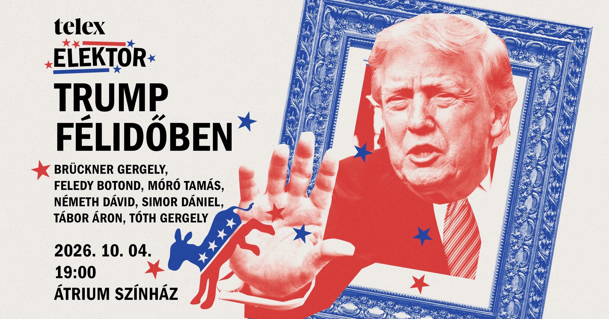 Telex Elektor: Trump félidőben